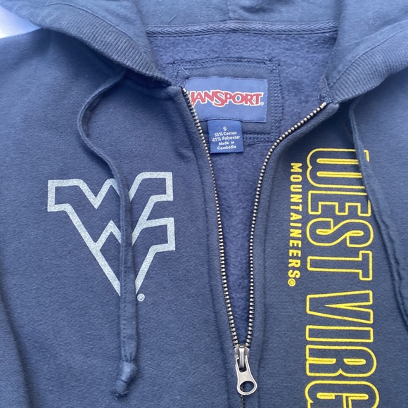 West Virginia sweat jacket Jansport - Picture 2 of 5
